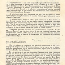 Issue of Magazine Patria (1954)