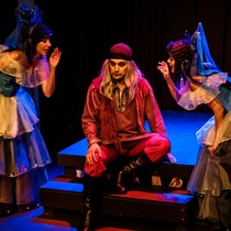 Photographs for the production, "Aleluya erótica de Don Perlimplín"