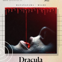 Poster for the theatrical production, Dracula