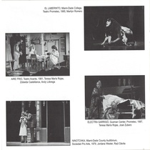 Photographs of the book "Las Mujeres: Hispanic Women in the Performing Arts"