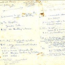 Manuscripts of Francisco Morín on Prometeo, Academia Municipal and Teatro Universitario