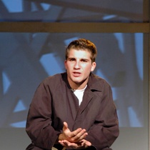 Photographs of dress rehearsal for the theatrical production, Luna Park