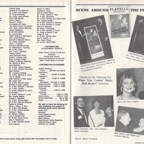 Playbill for the theatrical production, Mundo de Cristal