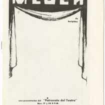 Program for the production, "Medea"