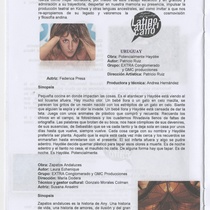 Catalogue for the 3er Festival del Monólogo Latinoamericano