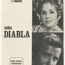 Program for the production, "Doña Diabla"