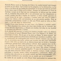 Program for the theatrical productions, "La repetición" y "Las de enfrente"