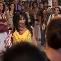 Mariela Brito (Yara la China) in the performance, "Cubalandia"