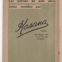 Program for the production, "Escápate, Isabel"