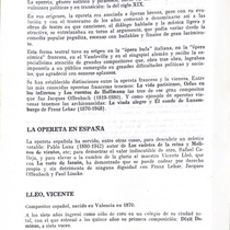 Program for the theatrical production, La corte de Faraon