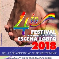 Postcard for the festival, Cuarto Festival de la Escena LGBTQ