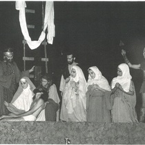 Photographs of the production, "Auto de la pasión" (Santiago de Cuba, 1964)