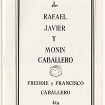 Program for the production, "Filomena Marturano"