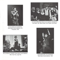 Photographs of the book "Las Mujeres: Hispanic Women in the Performing Arts"