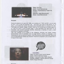 Catalogue for the 3er Festival del Monólogo Latinoamericano