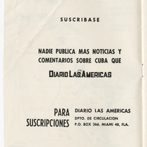 Program for the production, "El sonido de la música"