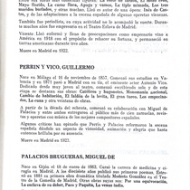 Program for the theatrical production, La corte de Faraon