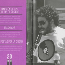 Flyers for Josefina Báez's participation in festivals