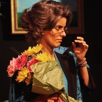 Photographs of the theatrical production, Viejas, vírgenes y putas (Miami, 2015)