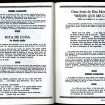 Article about Rita Montaner from Revolución y Cultura