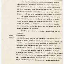Typescript for the production, "Los Reyes Magos, ¿Pasan por Miami?"