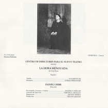 Program for the festival, International Hispanic Theatre Festival / Festival Internacional de Teatro Hispano VII