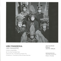 Program for the festival, 35th International Hispanic Theatre Festival of Miami