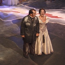 Photographs of the theatrical production, Parece Blanca