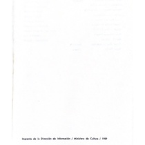 Program for the theatrical production, Yo vengo a ofrecer mi corazón