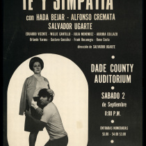 Poster for the production, "Té y simpatía"