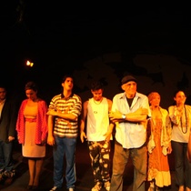 Photographs of the theatrical production, Huevos (41-60)