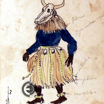 Designs for the ballet, La Rebambaramba