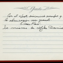 Guestbook, 1974