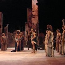 Photographs of the Production, "Los siete contra Tebas"