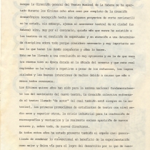 Program for the production, "Sábado corto"