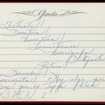 Guestbook, 1974