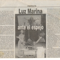 Luz Marina: ante el espejo