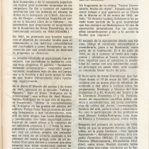 Information leaflet, "Teatro Universitario: Apuntar a lo alto"