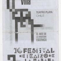 Program for the production "Villa"