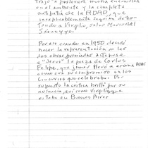 Letter from Francisco Morín to Carlos Espinosa, 1998