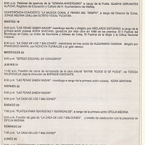 Semana Aniversario Grupo Teatro Tinglado II, June 18 - 25, 1990, MÃ©xico