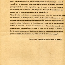 Program for the theatrical production, El burgués gentilhombre