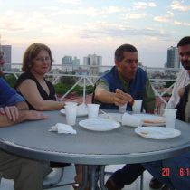 Alberto Sarraín, Olga Lastra, Reinaldo Montero, Omar Valiño, and Abelardo Estorino