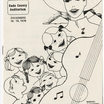 Program for the production, "El sonido de la música"