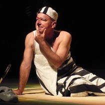 Photographs of the theatrical production, El Venerable