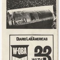 Playbill for the production, "Un triángulo más"