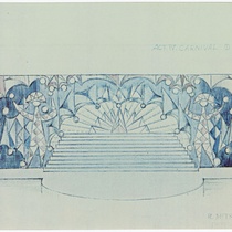 Set design for the production, "Latin Fire"