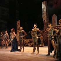 Photographs of the Production, "Los siete contra Tebas"