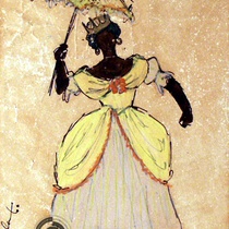 Designs for the ballet, La Rebambaramba