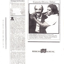 Press clippings for the movie Amigos